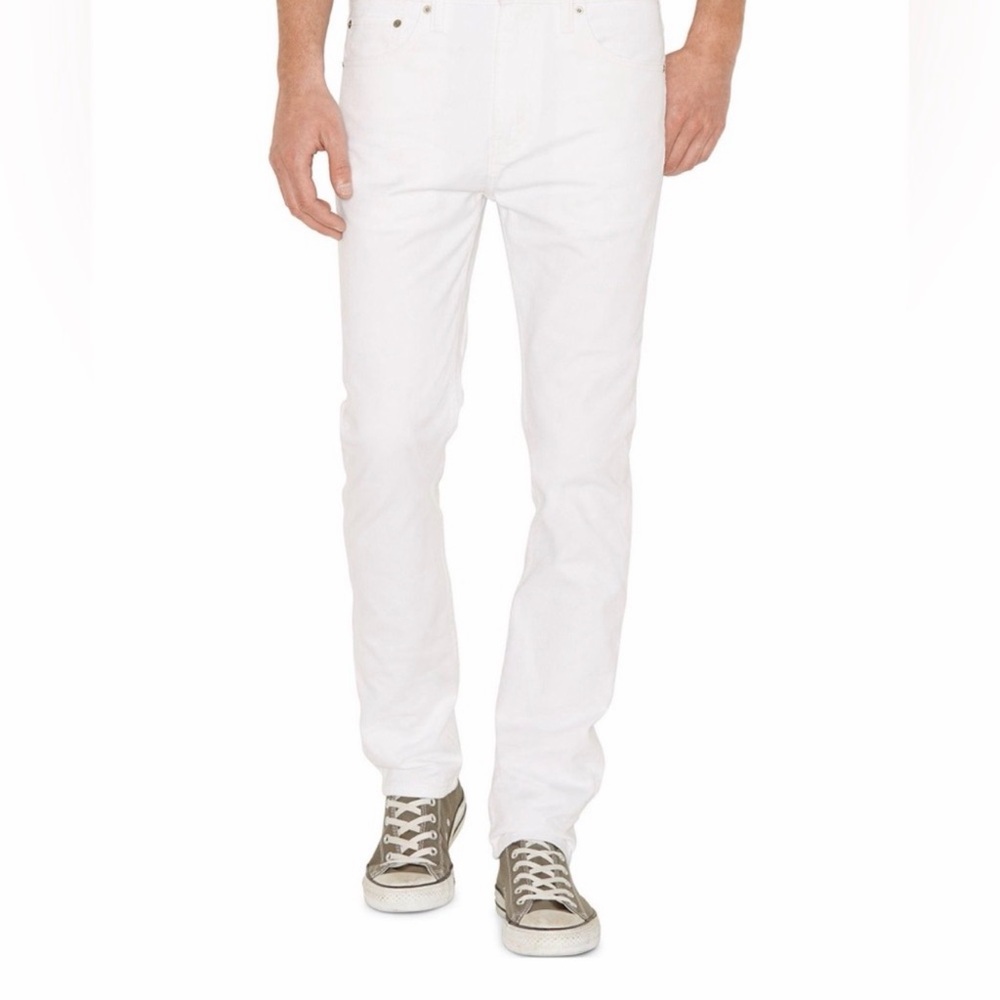 Levi's Men's Slim Fit Jeans in White